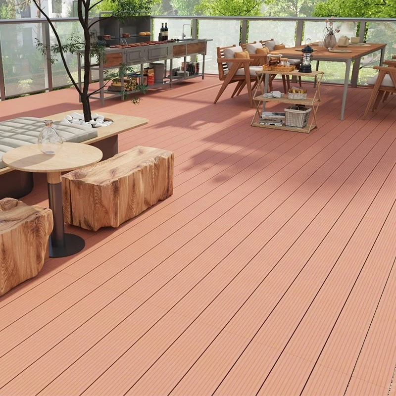 Guaranteed Zero-Maintenance WPC Decking System - No Staining, No Worries